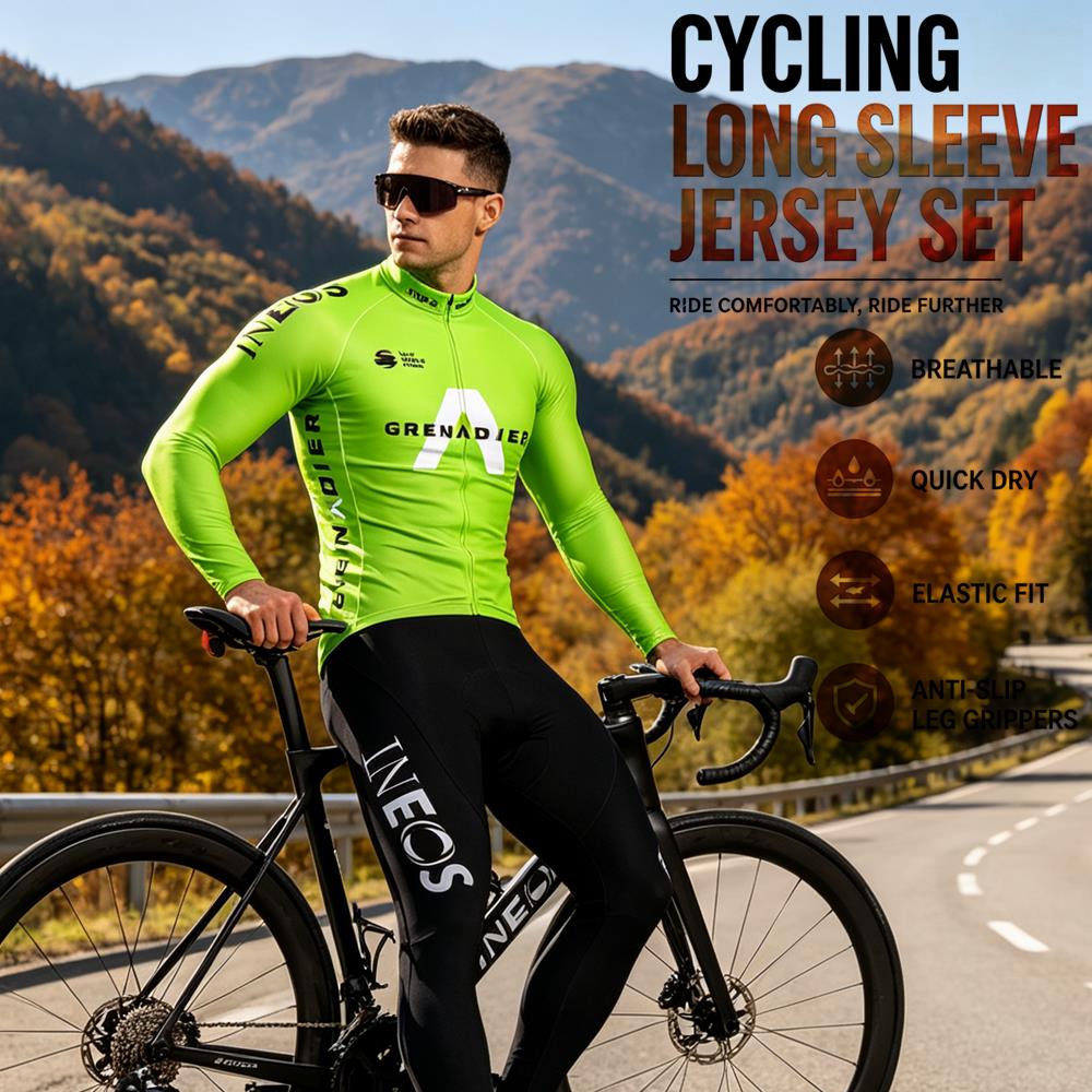 Mountain Biking Wallpaper - Осенний комплект велосипедной формы Ropa Ciclismo,