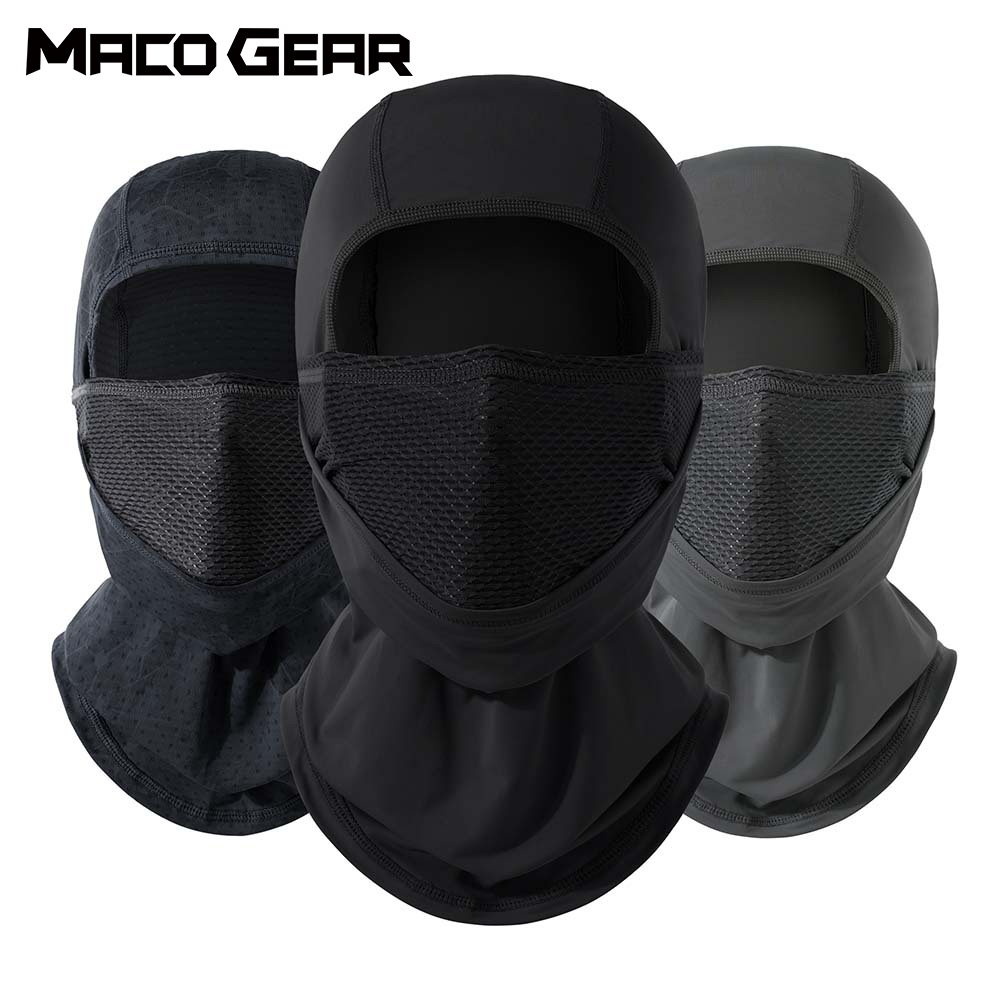 Mountain Biking Helmet - Летняя мотоциклетная балаклава, дышащая полнолицевая маска-подшлемник