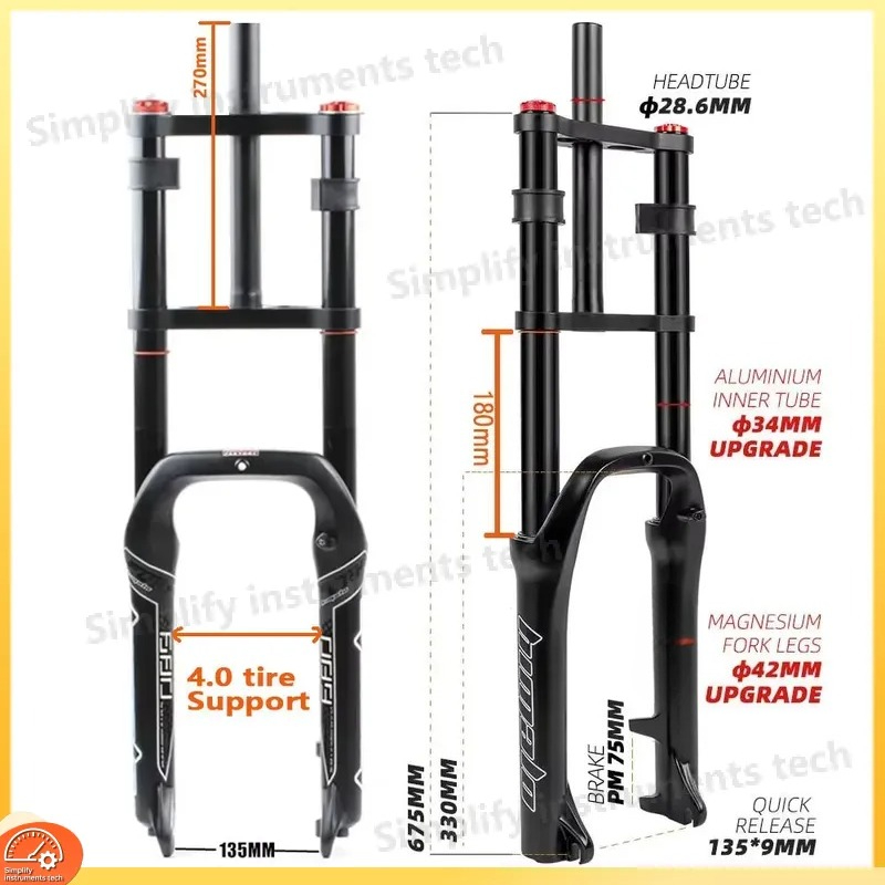 Велосипедная передняя вилка с  – обзор и цена Mtb Fork Air